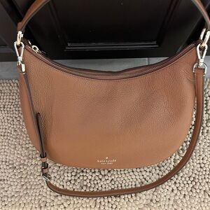 Kate Spade Tan Leather Hobo Bag